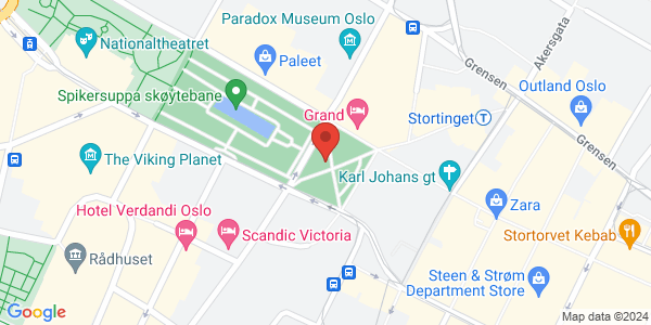Map displaying event location