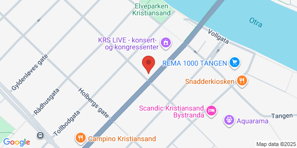 Map displaying event location