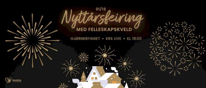Nyttårsfeiring med Fellesskapskveld (28-45 år) i Filadelfia