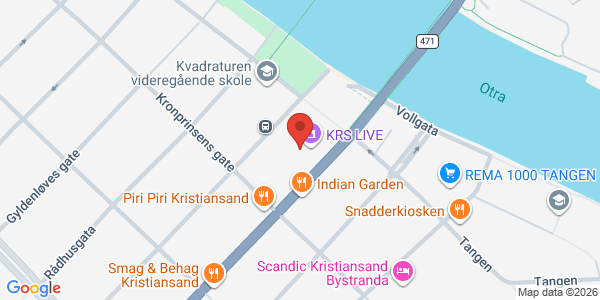 Map displaying event location