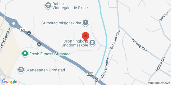 Map displaying event location