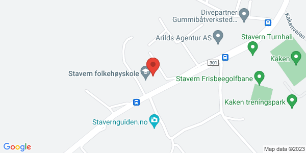 Map displaying event location