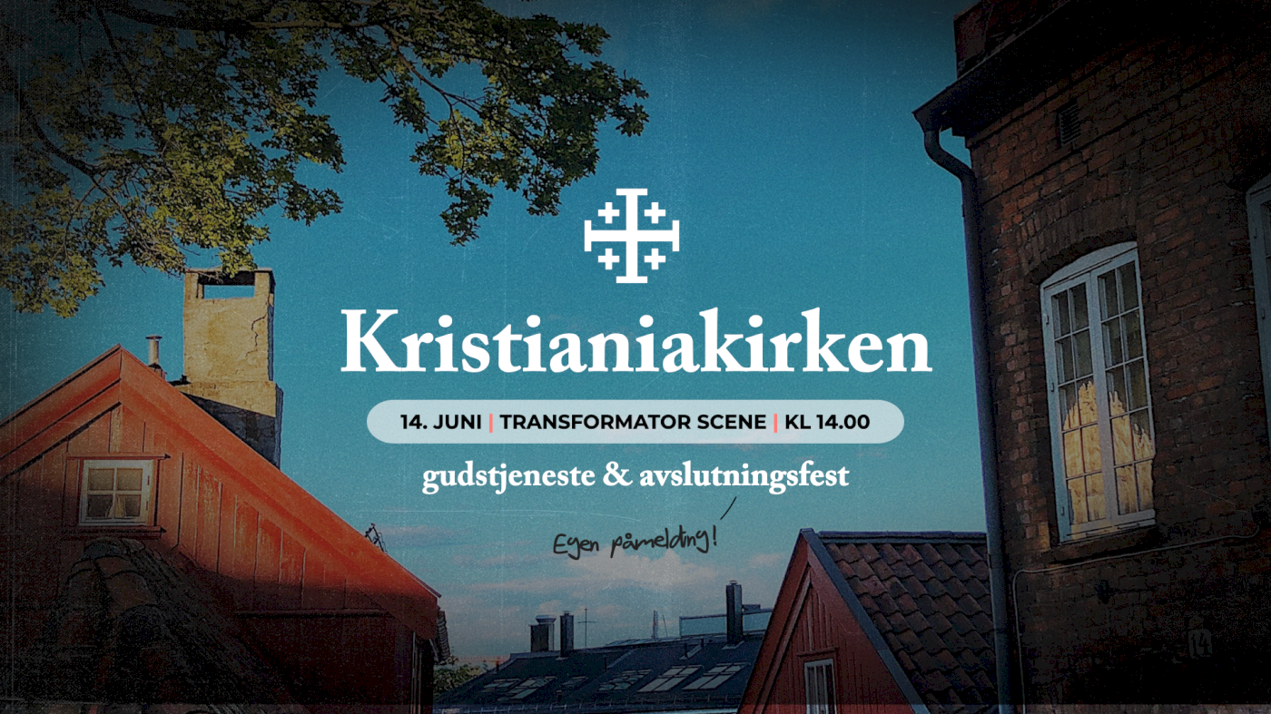 Gudstjeneste og avslutningfest - siste søndag med United Kristianiakirken