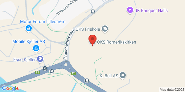 Map displaying event location