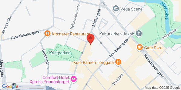 Map displaying event location