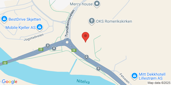 Map displaying event location