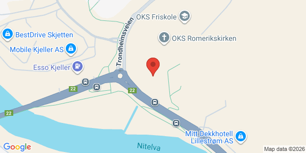 Map displaying event location