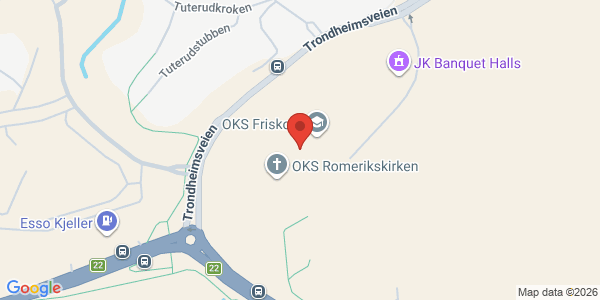 Map displaying event location