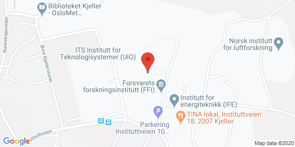 Kart som viser hvor arrangementet foregår
