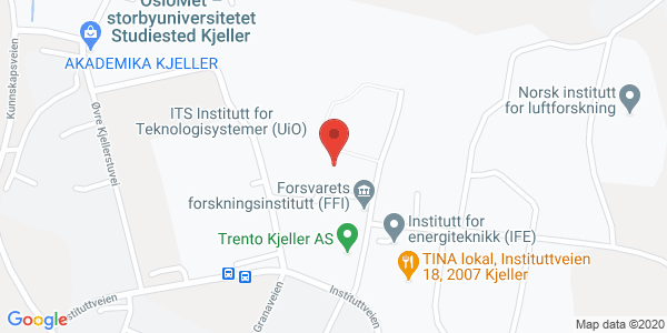 Kart som viser hvor arrangementet foregår