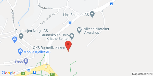 Map displaying event location