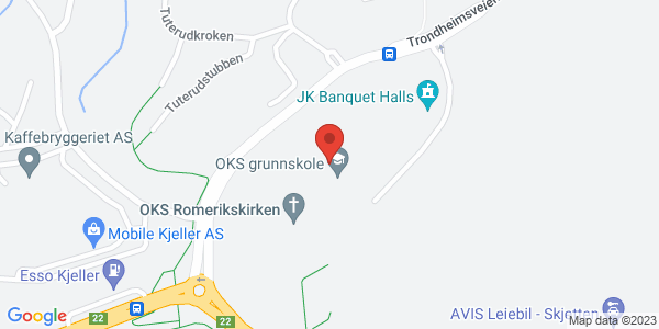 Map displaying event location