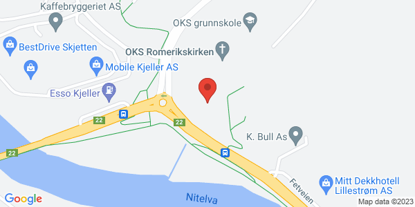 Map displaying event location