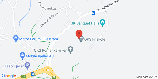 Map displaying event location