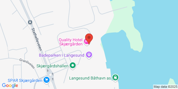 Map displaying event location