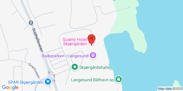 Map displaying event location