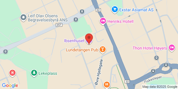 Map displaying event location