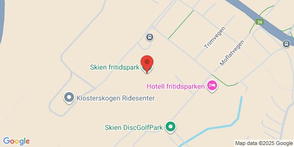 Map displaying event location