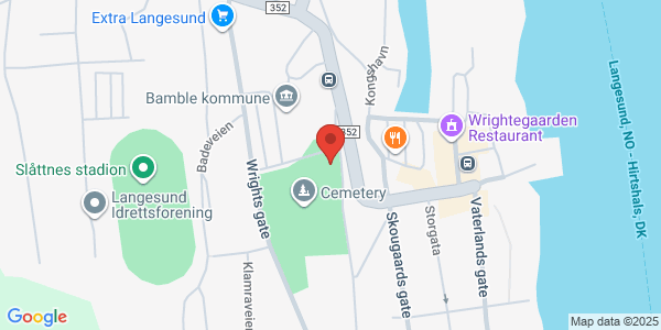 Map displaying event location