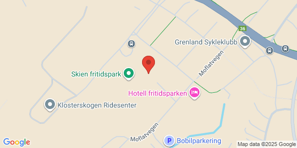 Map displaying event location