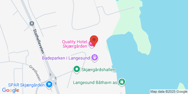 Map displaying event location