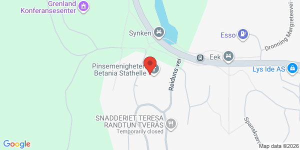 Map displaying event location
