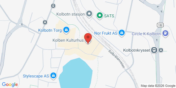Kart som viser hvor arrangementet foregår