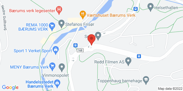 Map displaying event location