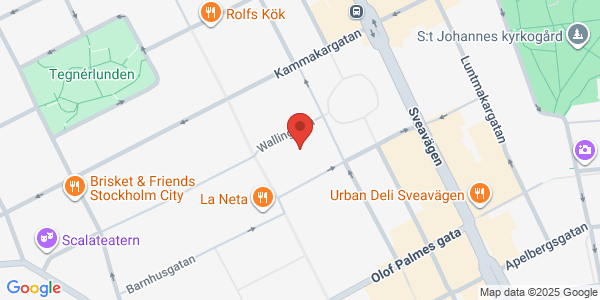 Map displaying event location
