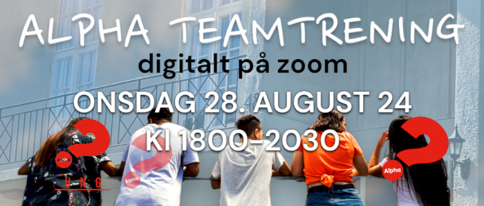 Alpha Digital Teamtrening  / Opplæring - høst 24