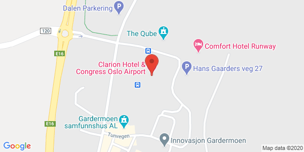 Map displaying event location