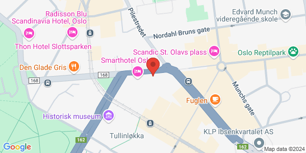 Map displaying event location