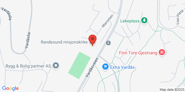 Map displaying event location