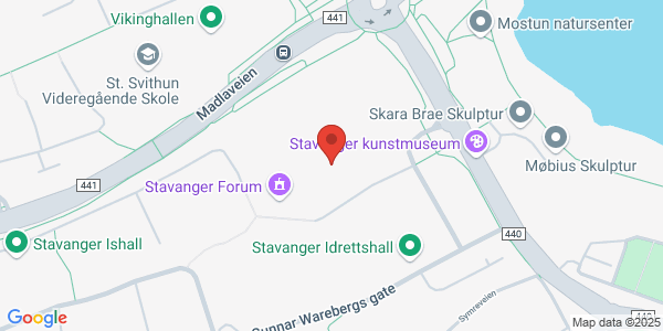 Map displaying event location