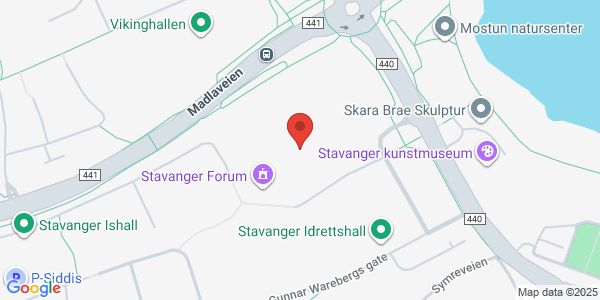 Map displaying event location