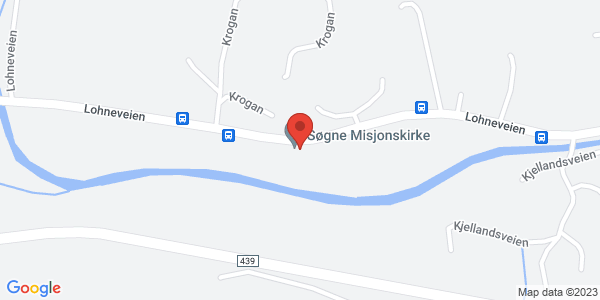 Map displaying event location