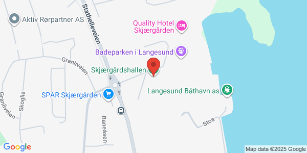 Map displaying event location