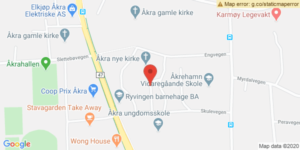 Map displaying event location