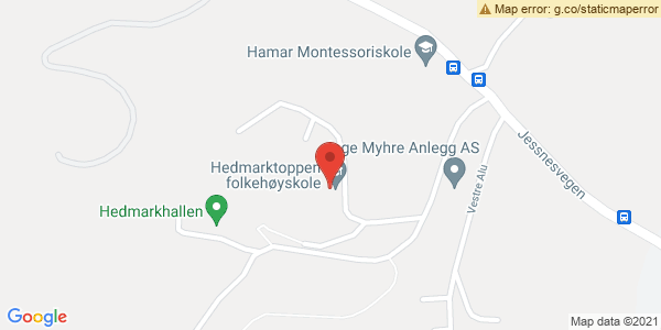 Map displaying event location