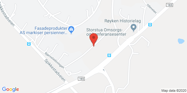 Map displaying event location