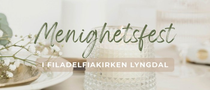 Menighetsfest i Filadelfia