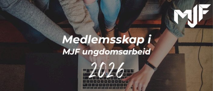 Medlemskap MJF ungdomsarbeid 2026