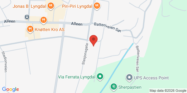 Map displaying event location