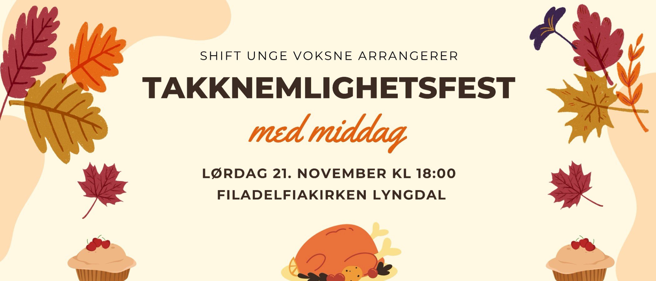 Takknemlighetsfest - Shift unge voksne