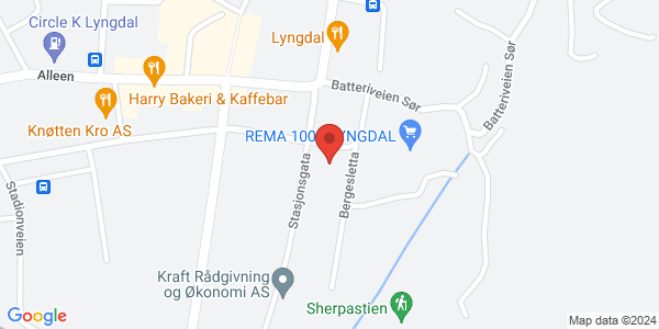 Map displaying event location