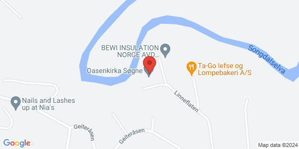 Map displaying event location