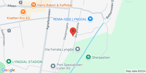 Map displaying event location