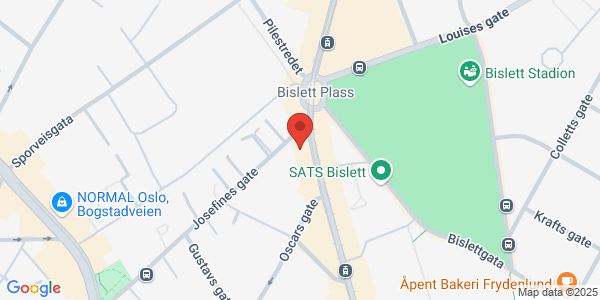 Map displaying event location
