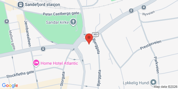 Map displaying event location