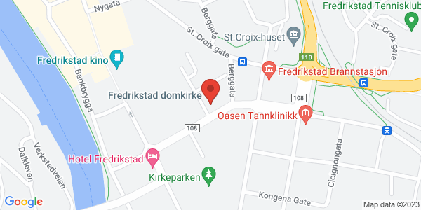 Kart som viser hvor arrangementet foregår